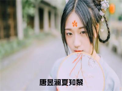 唐昱澜夏知黎（夏知黎唐昱澜）小红书热荐小说-唐昱澜夏知黎女生爱看的小说全集资源